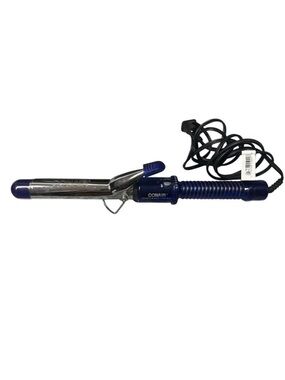 Conair Instant Heat 1" Curling Iron Adjustable Heat 25 Setting Blue Styling Tool
